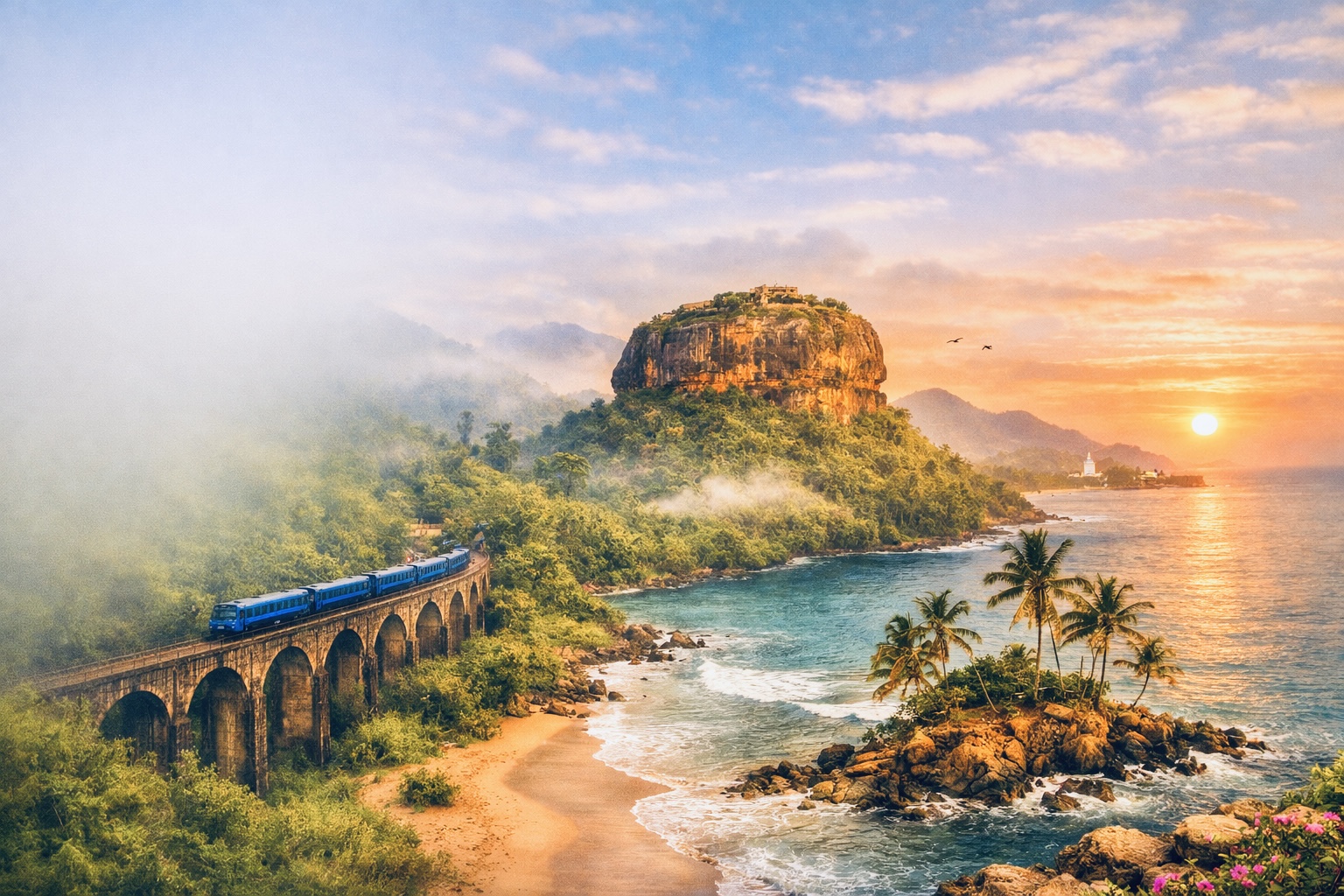 Sri Lanka Luxury Travel — Cinematic Landscape