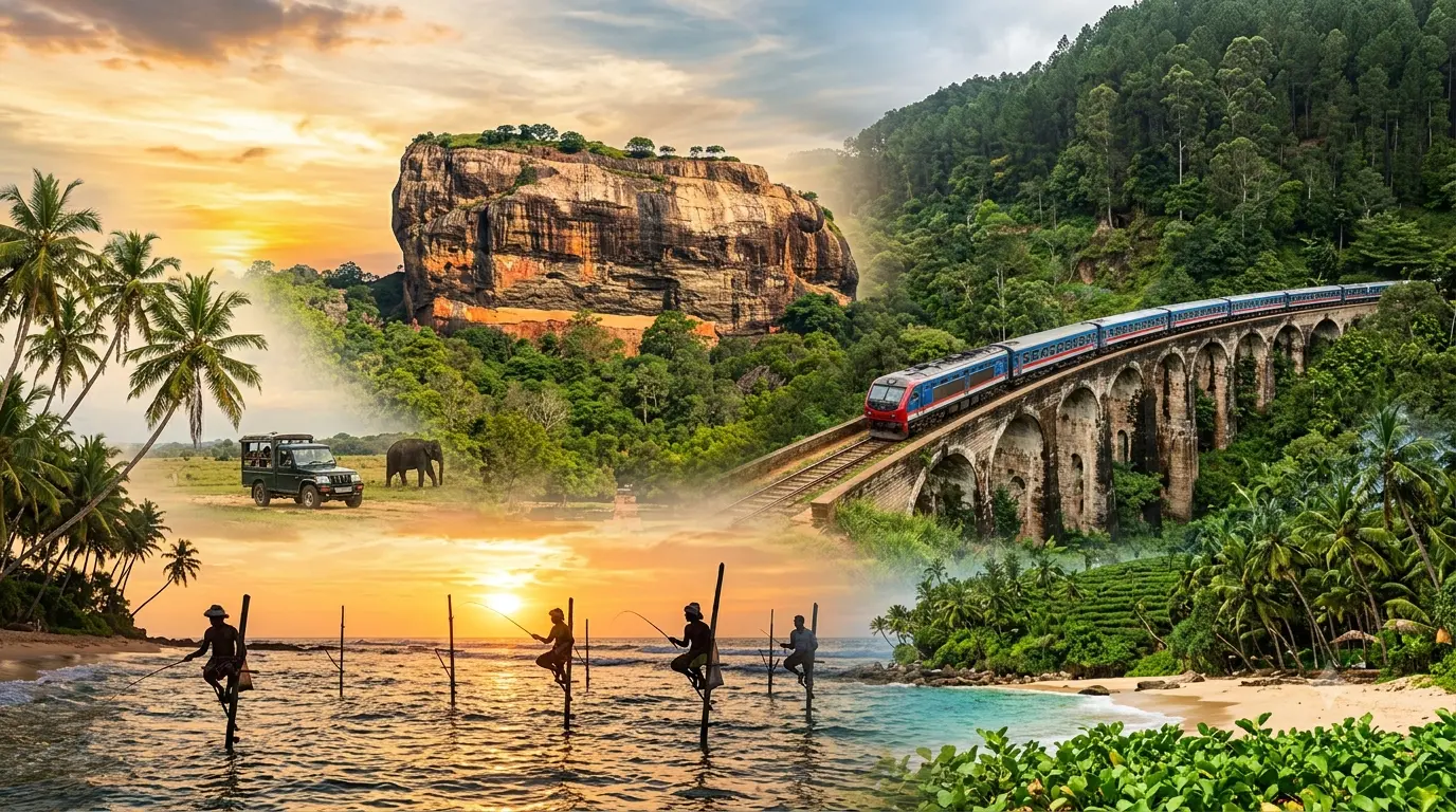 Sri Lanka Luxury Travel — Cinematic Landscape